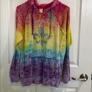 Custom Bedazzled Sweatshirt !